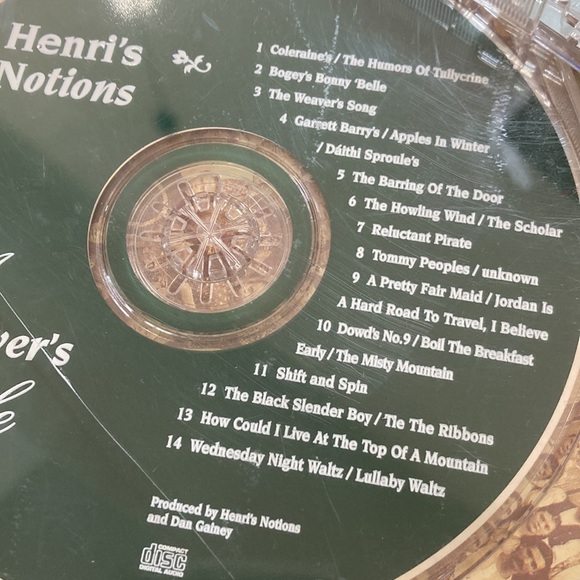 Two CDs. Henris notions Gaelic Americana blend. Healing cd. Calming music - Picture 2 of 5